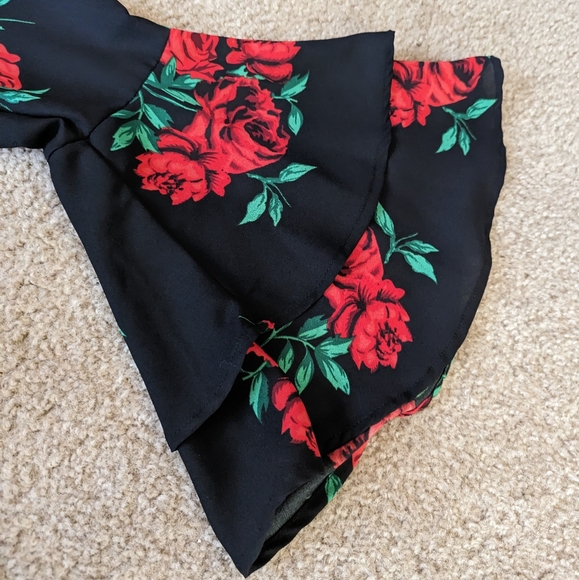 Beautiful Rose Print Dress - Picture 8 of 10